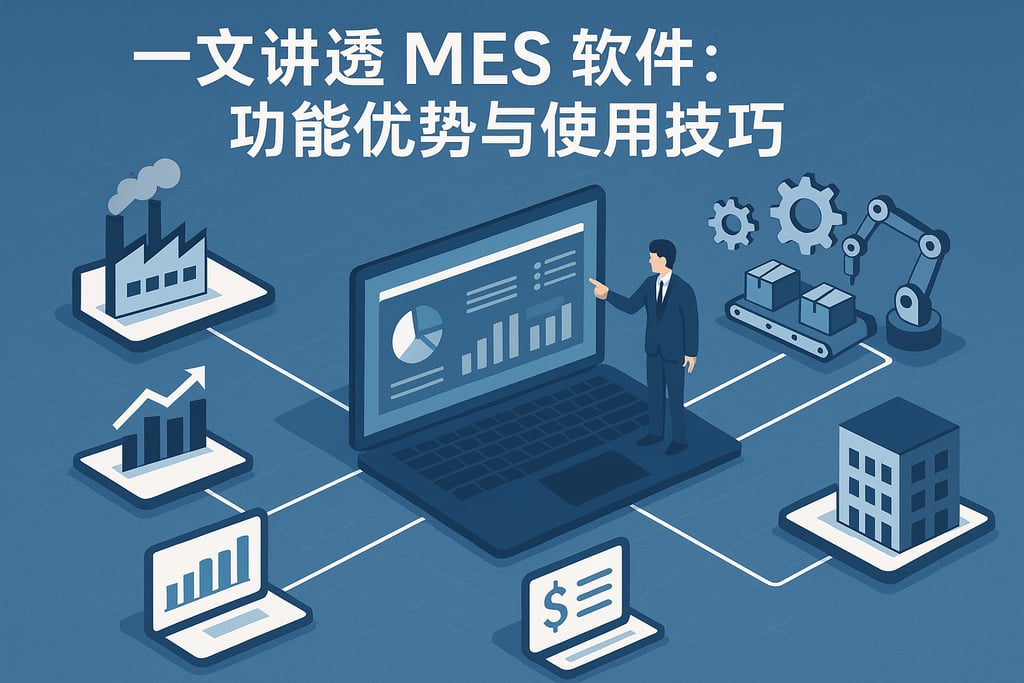 一文讲透 MES 软件：功能优势与使用技巧